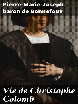 cover image of Vie de Christophe Colomb